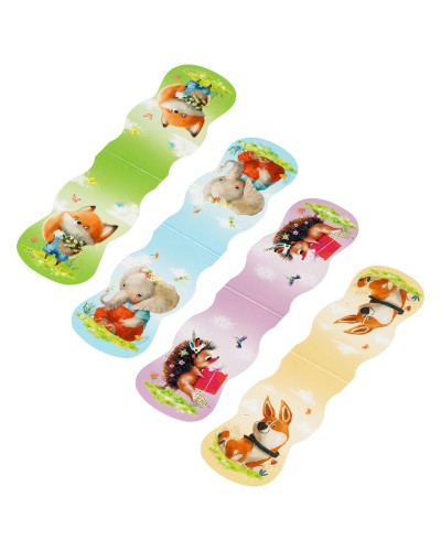 Закладка - магнит для книг, 35*130мм, ArtSpace "Lovely animals"