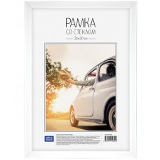 Рамка пластиковая 21*30см, OfficeSpace, №6/1, белая,254790