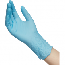 Перчатки нитрил. н/с. н/о ,голубые 150 NitriMax (L) 50п/уп, 3гр, 1572086