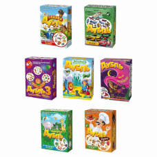 Игра настольная ДУБЛЬ 57 карточек, АССОРТИ 7 сюжетов, НИ, 67899, 112244, 665323