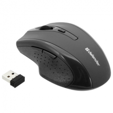 Мышь беспроводная DEFENDER Accura MM-365, 5 кнопок + 1 колесо-кнопка, оптическая, черная, 512861