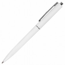 Ручка шариковая автоматическая BRAUBERG X17 WHITE, СИНЯЯ, корпус белый,  узел 0,7 мм, лин, 144156