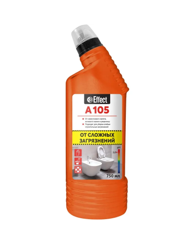 Профхим сантех кисл от сложн загрязнений Effect/ALFA 105, 0,75л,789808
