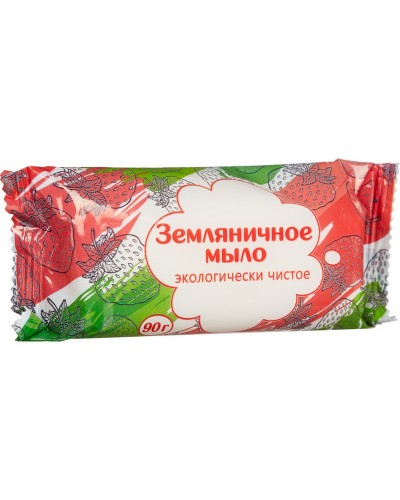 Мыло туалетное 90 г, "Земляничное" АГРОПРОМ-ЮГ, натуральное, 925454