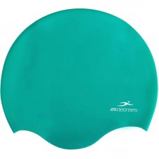Шапочка для плавания 25DEGREES Diva Green 25D21007J,силикон,УТ-00019523, 1610245