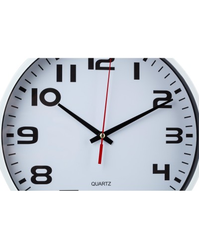 Часы настенные диаметр 25см корпус пластик арт.WXS003 White, 1724163