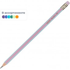 Карандаш чернографитный Attache Meridian HB заточ.,с ласт., корп....,1181819