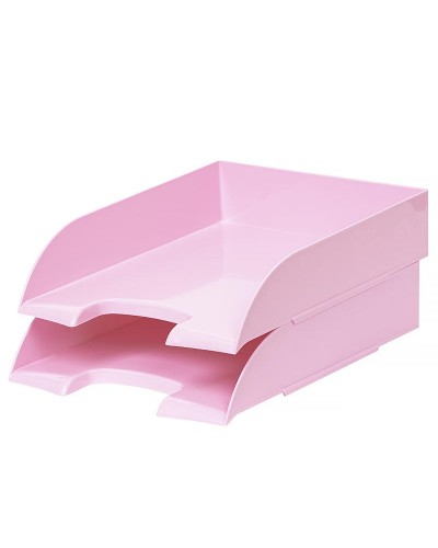 Лоток горизонтальный Attache Selection Flamingo розовый, 1235536