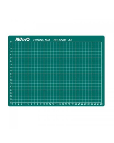 Коврик для резки KW-Trio A4, 30*22см, толщина 3мм, разметочная сетка,9Z200