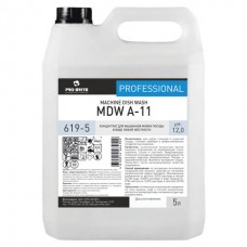 Средство для мытья посуды в посудомоечных машинах 5 л, PRO-BRITE MDW A-11, щелочное, конц., 605256