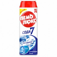 Чистящее средство 480 г, ПЕМОЛЮКС Сода-5 Экстра, "Ослепительно Белый", порошок, 2415956,601895