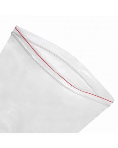 Пакеты с замком ZIP LOCK "зиплок", комплект 100 шт., 180х250 мм, ПВД, толщина 40 микрон, 606214
