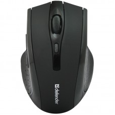 Мышь беспроводная Defender Accura MM-665, черный, 6btn+Roll, 260557, 52665