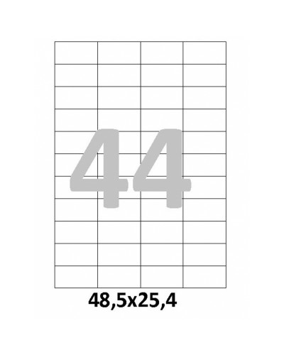 Этикетки самоклеящиеся Office Label, ProMEGA Label Basi48,5х25,4 мм 44 шт. на лист.А4 100 л, 1212980