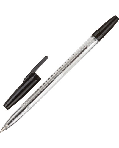 Ручка шариковая Attache Economy Elementary 0,5мм черный ст., 737053
