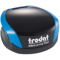 Оснастка для печати карманная Trodat Micro Printy, ?42мм, пластмас., синяя (163187), 311239, 9342
