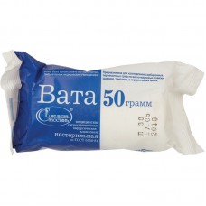 Перевяз. ср-ва Вата хир. нестер. 50г 240шт/уп Емельянъ Савостинъ, 570041