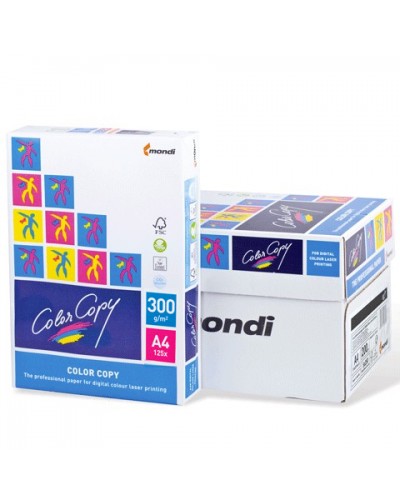 УЦЕНКА - Бумага Color copy А4, 300г/м2, 125л., 161%,374675