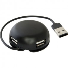 Хаб DEFENDER Quadro Light, USB 2.0, 4 порта, 83201 , 512035