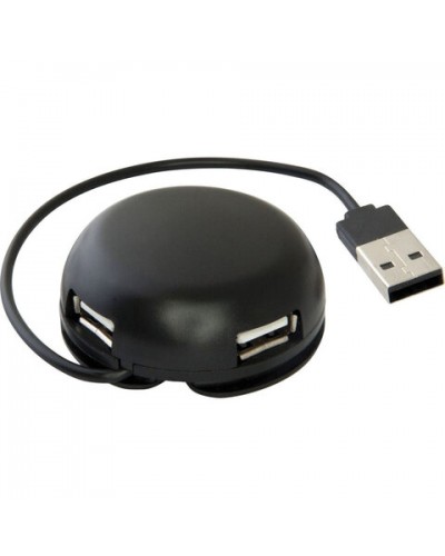 Хаб DEFENDER Quadro Light, USB 2.0, 4 порта, 83201 , 512035