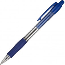 Ручка шариковая PILOT BPGP-10R-F авт.резин.манжет.синяя 0,22мм Япония.32031
