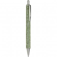 Ручка шариковая автоматическая MESHU "Green diamond" синяя, 1,0мм MS_89843