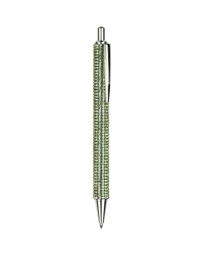 Ручка шариковая автоматическая MESHU "Green diamond" синяя, 1,0мм MS_89843