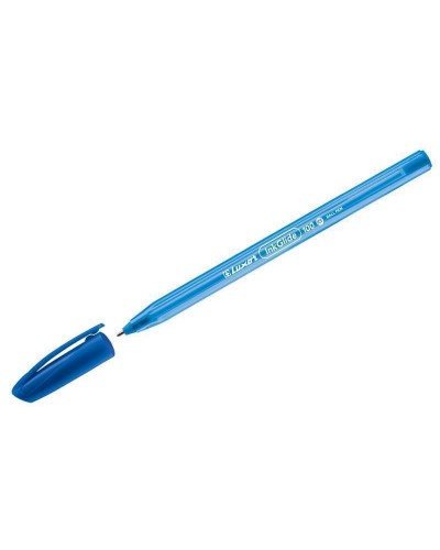 Ручка шариковая Luxor "InkGlide 100 Icy" синяя, 0,7мм, трехгран.,286863,16702/12 Bx