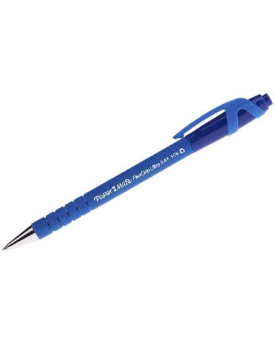 Ручка шариковая автоматическая Paper Mate "Flexgrip Ultra" синяя, 0,8мм, 085892, S0190303