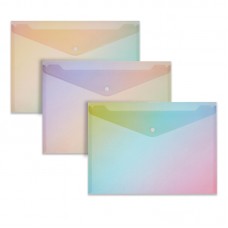 Папка-конверт на кнопке Rainbow Attache Selection A4 PP,1378369