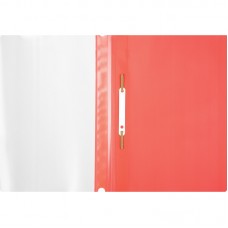 Скоросшиватель пластиковый A4 Attache красный  Рос., 495376