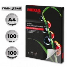 Пленка для ламинирования Promega office А4, 200мкм 100шт/уп., глянец, 254702
