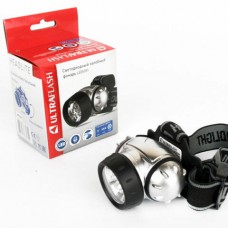 Фонарь налобный ULTRAFLASH 7хLED, 3 режима, питание 3хААА (не в комплекте), LED5351, 238286