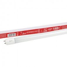 Лампа-трубка светодиодная ЭРА Эко, 18 Вт, 25000 ч, 1200 мм, ECO LED T8-18W-840-G113-1200mm ,454899