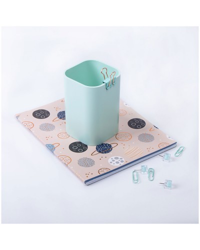 Подставка-стакан MESHU "Dew", mint сandy, 307156, РН_34107