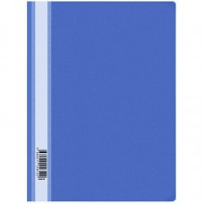 Папка-скоросшиватель пластик. OfficeSpace, А4, 120мкм, синяя, 240676, Fms16-5_11689/ 240676