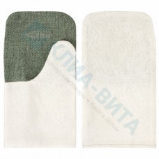 Рукавицы хб с наладонником брезентовым (пл.240гр/м2 и 480гр/м2), 1193940