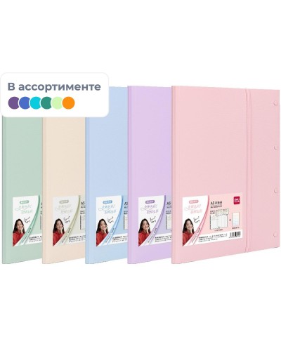 Папка файловая A3 с 20 файлами РР ассорти 72633, 1406414