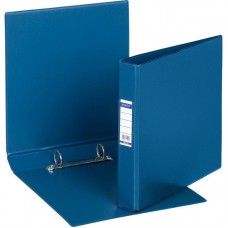 Папка на 2-х кольцах BANTEX 35мм 1303-01 А5 синяя горизон. Россия , 4746