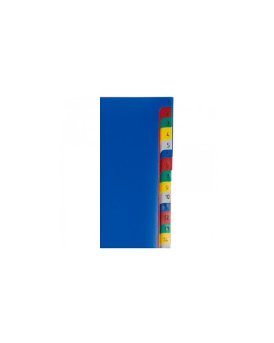 Разделитель листов 1-31 , цв.пласт. А4+, Attache Selection, 474676