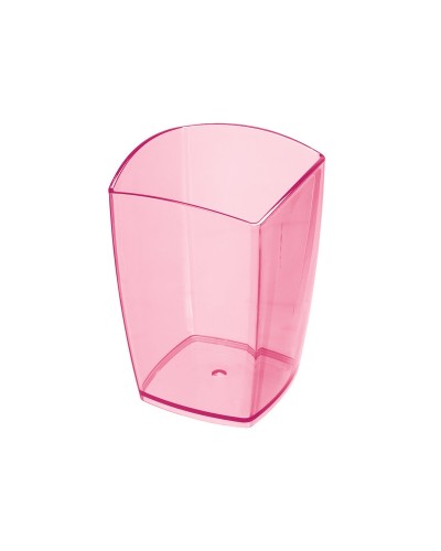 Подставка стакан Attache Selection Flamingo прозрачно-розовый,913423
