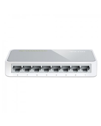 Коммутатор TP-LINK TL-SF1008D 8RJ45 LAN 10/100 мбит/с проводной, 512741