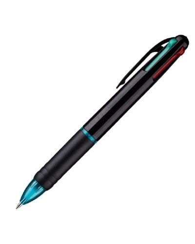 Ручка шариковая автоматическая Attache Luminate, 4 цвета, 389767