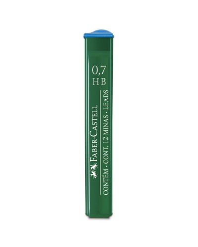 Стержень микрографический POLYMER, 0,7мм, твердость НВ, (12 грифелей),52170, 337669