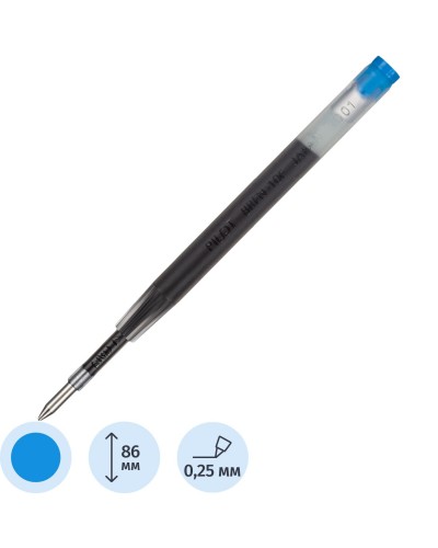 Стержень шарик 86мм Pilot BRFN-10F, синий, 0.32 мм,334477